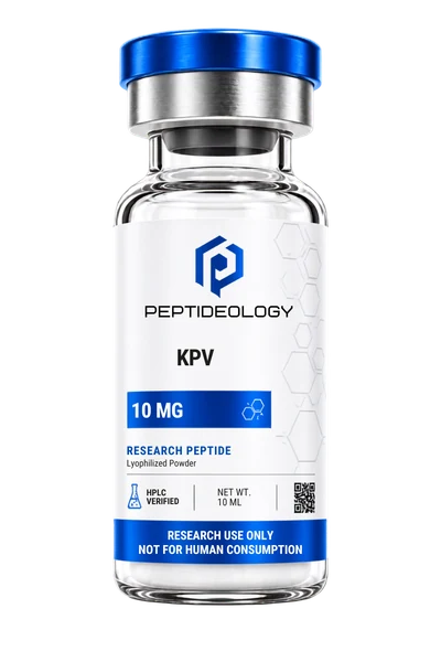 KPV 10mg research vial by Peptideology