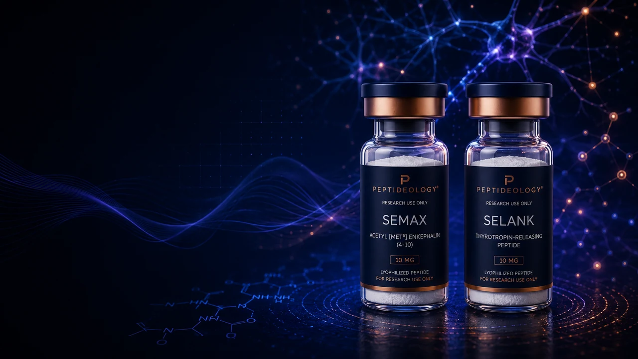 Semax vs Selank: Understanding Two Popular Cognitive Research Peptides