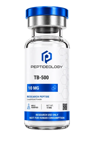 TB-500 10mg research vial by Peptideology