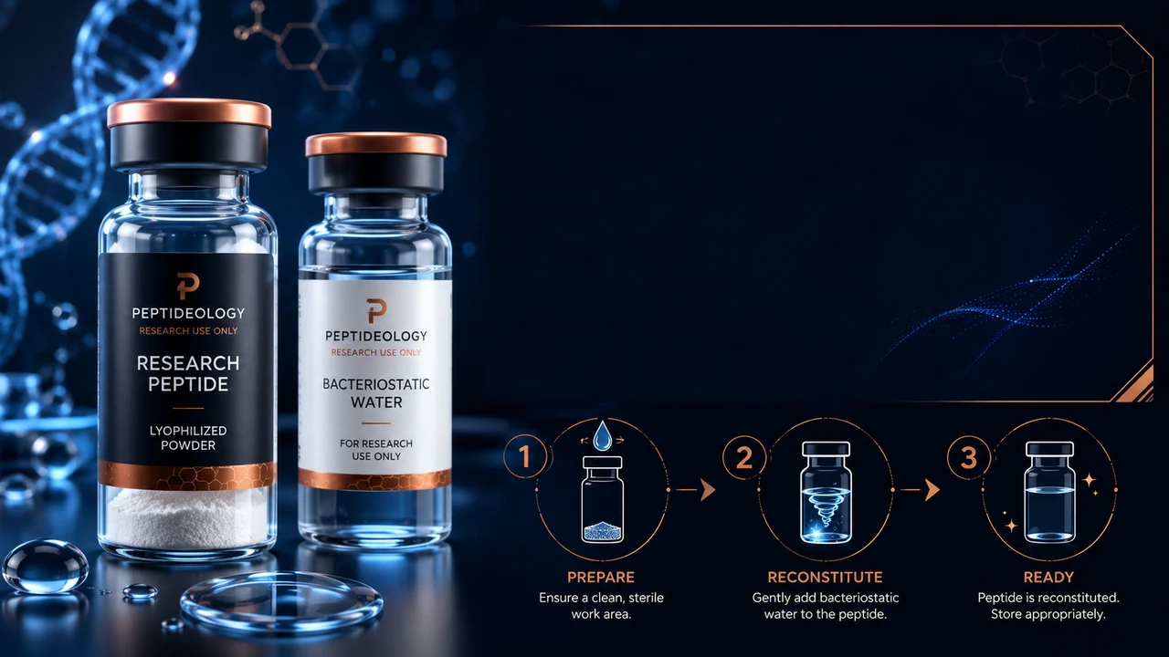 Peptide Reconstitution Explained: A Simple Step-by-Step Guide for Beginners